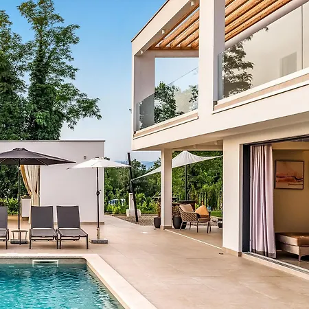 Villa Luxury Sonia With Wellness & Gym Labin (Istria)